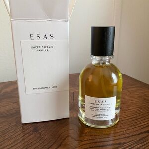 New Esas Sweet Cream and Vanilla fragrance, 1.7 oz., natural and organic